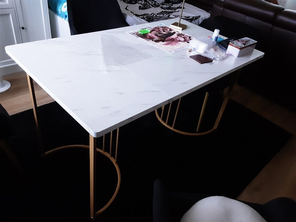 Eetkamer set, Ophalen, Nieuw, 4 tot 6 stoelen