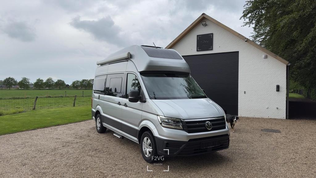 VW Grand California 600, Caravans en Kamperen, Mobilhomes, Automaat, Ringverwarming, Volkswagen, Luifel