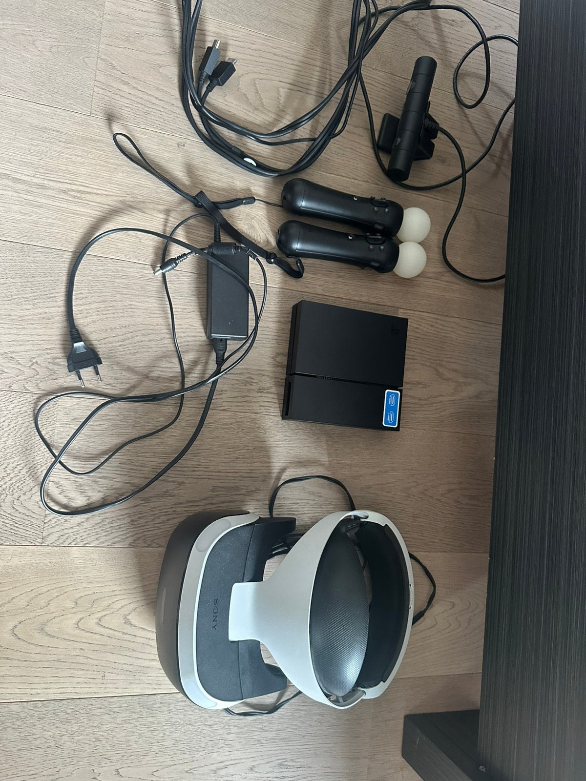 Ps4 vr, Ophalen, Gebruikt