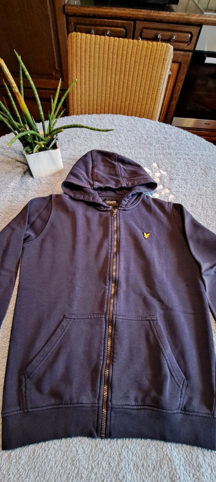 Lyle&Scott maat 140 trui met kap, Gebruikt, Trui of Vest, Lyle&Scott, Ophalen of Verzenden
