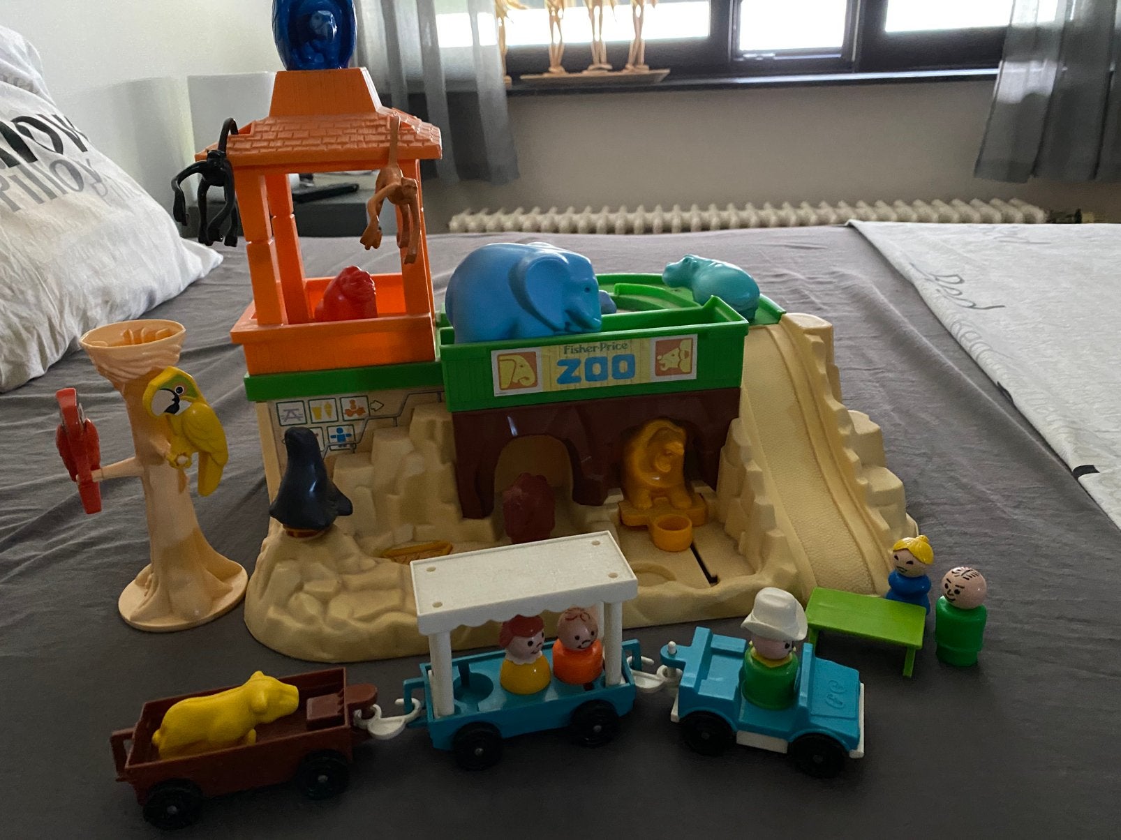 Zoo/dierentuin van Fisher Price, Kinderen en Baby's, Ophalen, Zo goed als nieuw