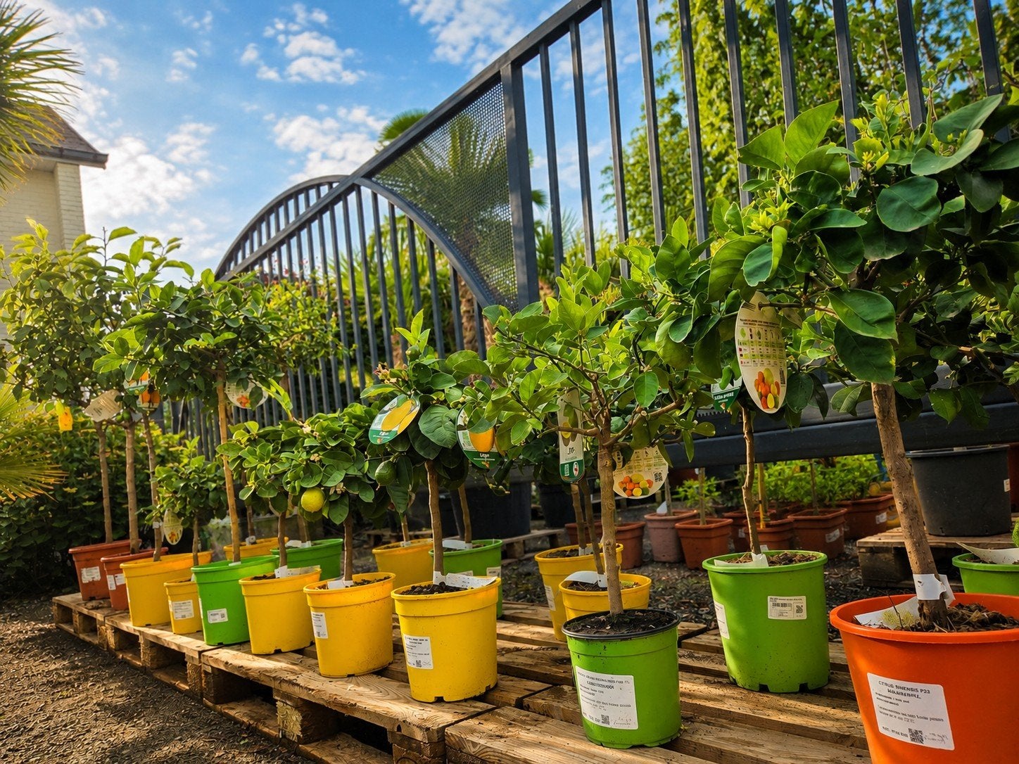 Mooi assortiment aan Citrussen, Ophalen