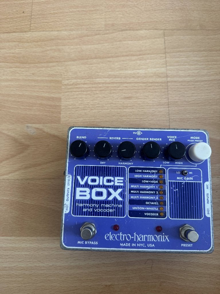 voice box EHX, Ophalen of Verzenden, Reverb