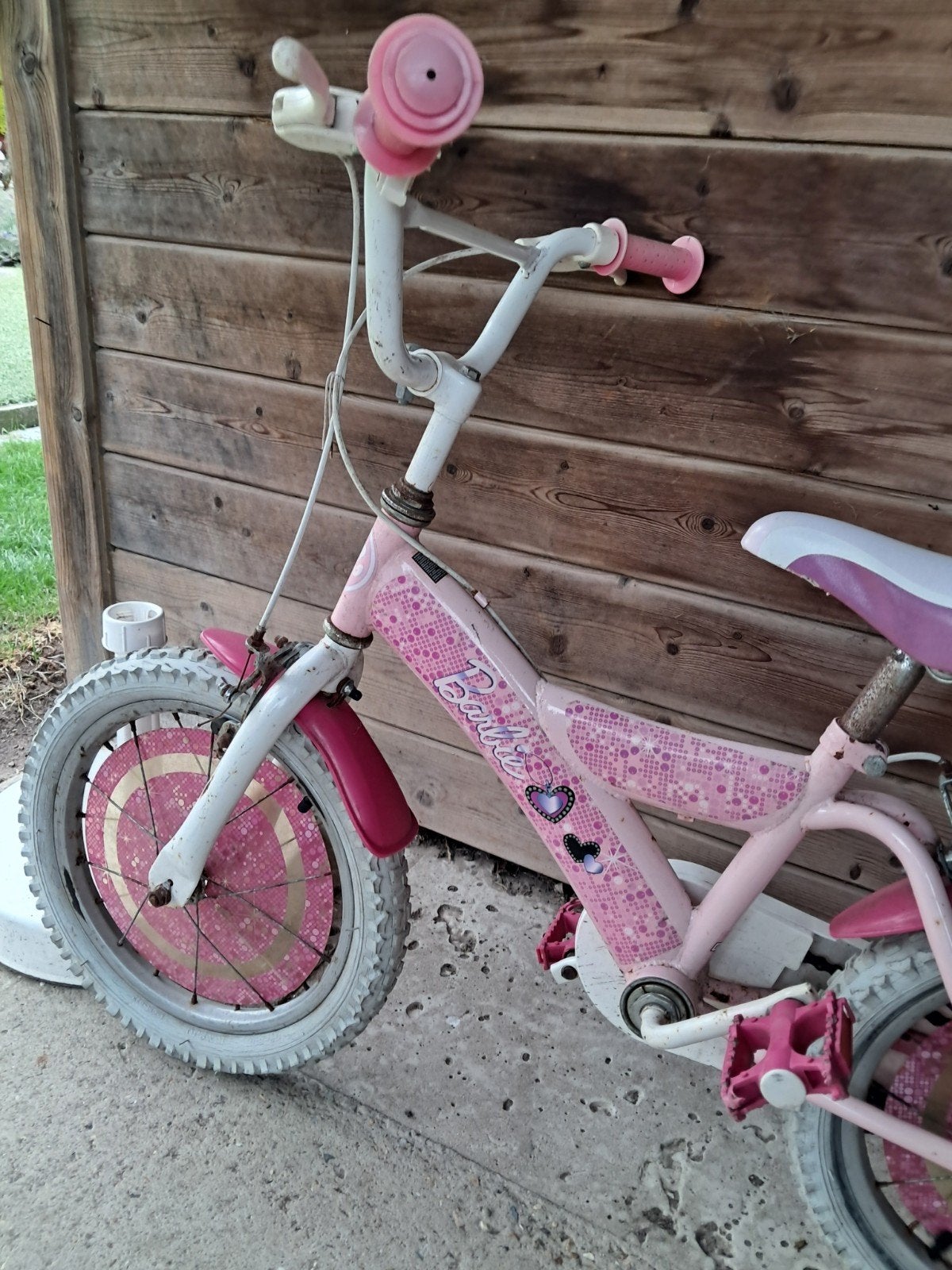 kinderfietsje, Ophalen