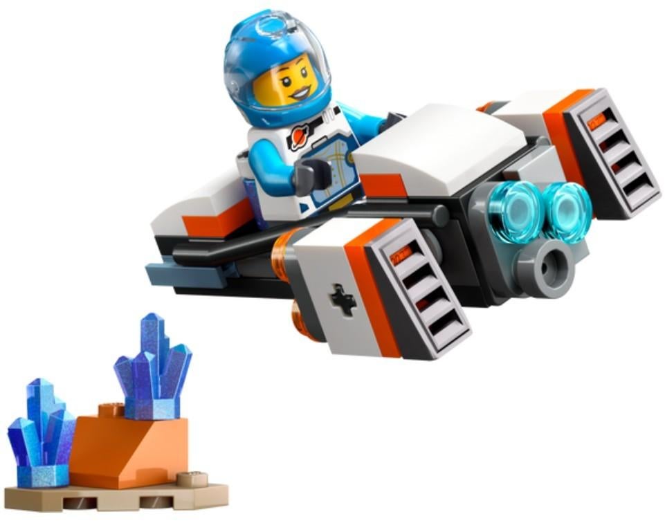 lego city 30663 ruimte zweefmotor, City, Lego, Nieuw, Ophalen of Verzenden