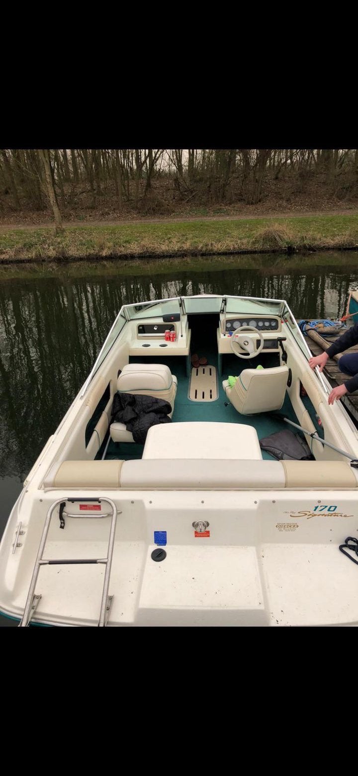 Speedboot met openpunt searay, Watersport en Boten, Binnenboordmotor, 1.00 - 1.50 meter, 100 cm, 120 tot 200 pk