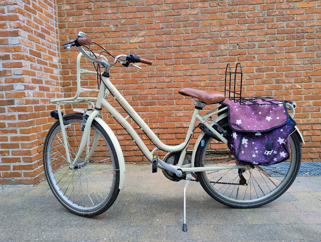 kinderfiets 26", Fietsen en Brommers, Fietsen | Kinderfietsjes, Zo goed als nieuw, 20 inch of meer, Velgrem, Ophalen