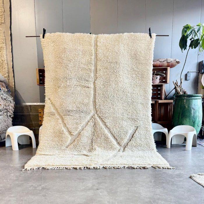Moderne Marokkaanse Beni M’rirt woltapijt, 200 cm ou plus, 200 cm ou plus, Comme neuf, Enlèvement