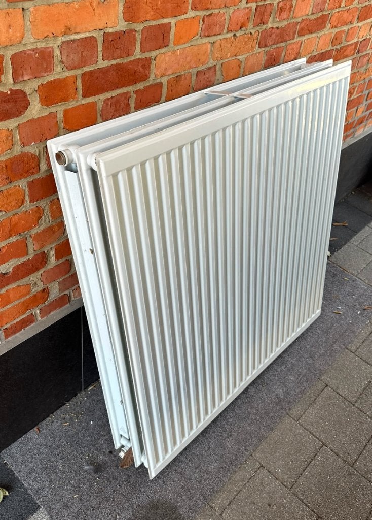 Radiator + ophanging en draaiknop verwarming, Ophalen, Gebruikt, Radiator