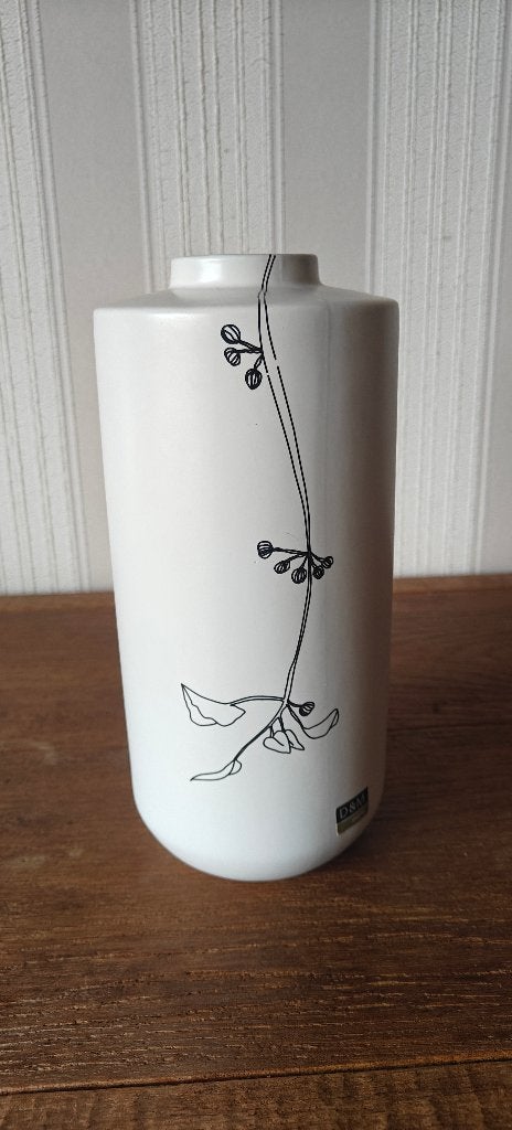 Vase D&M Depot x Elke van den Berg, Enlèvement ou Envoi, Comme neuf, Blanc