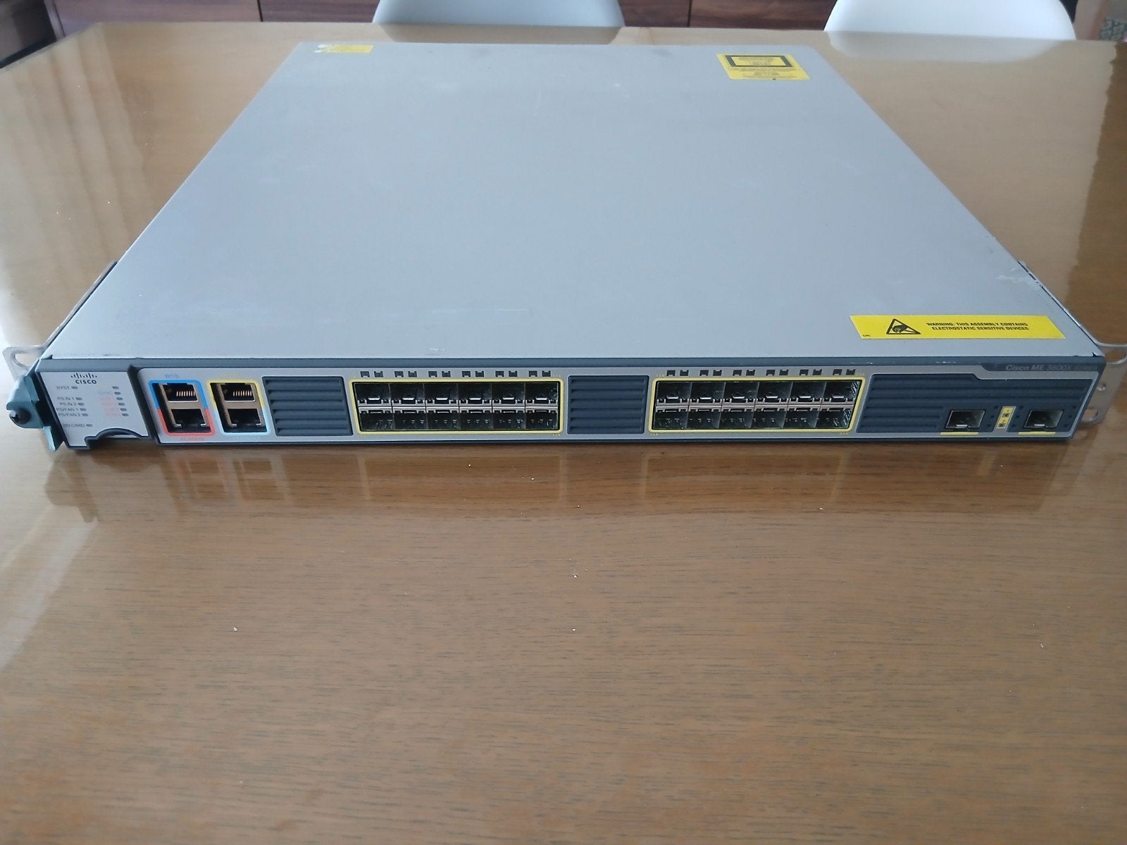 Cisco ME-3600X-24FS-M, Ophalen, Gebruikt