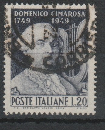 Italie 1949 - nr 788, Envoi, Affranchi
