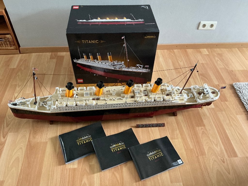 Lego 10294 Titanic, Kinderen en Baby's, Speelgoed | Duplo en Lego, Ophalen, Lego, Zo goed als nieuw, Icons