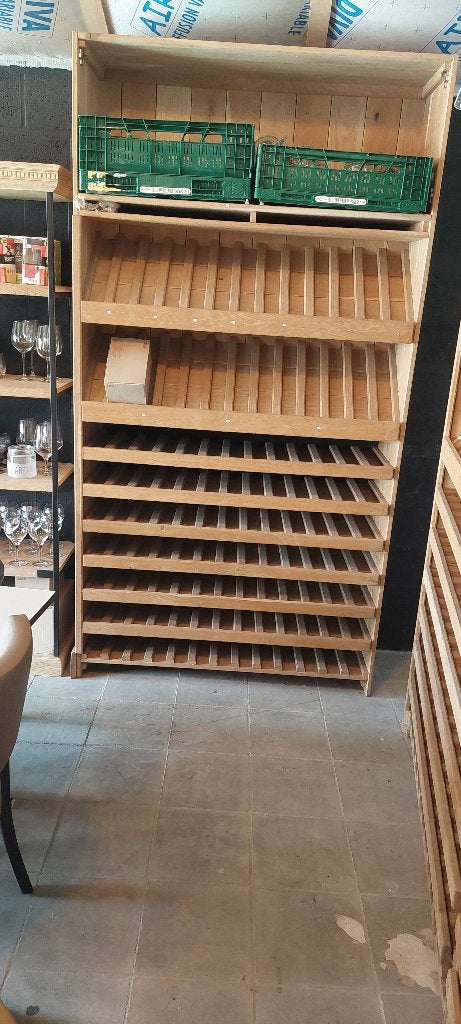 Meuble cellier en chêne massif (pour vins), Enlèvement