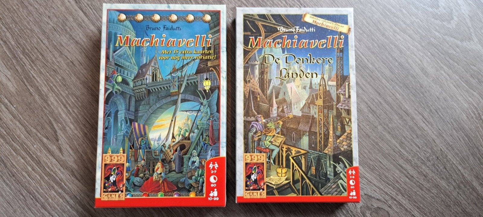 Machiavelli + uitbreiding “De Donkere Landen”, Ophalen of Verzenden