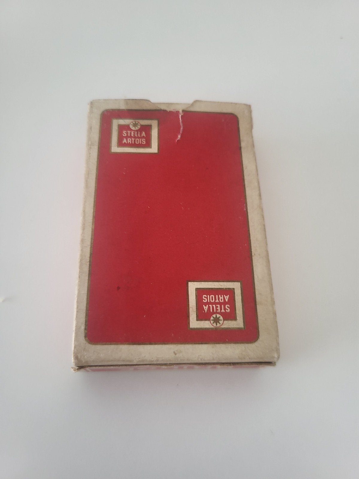 Oud kaartspel Stella Artois - rood, Verzamelen, Ophalen of Verzenden