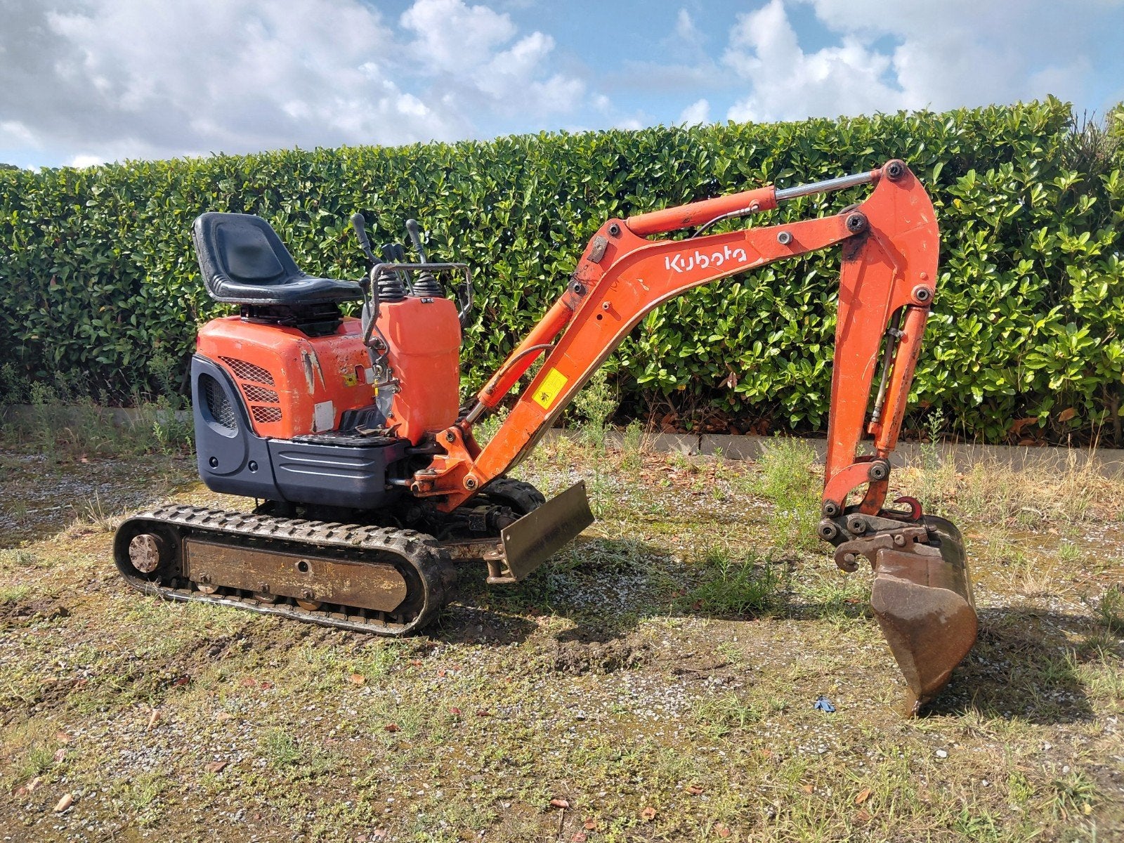 Minigraver Kubota U10-3 / Minikraan /Graafmachine, Zakelijke goederen, Machines en Bouw | Overig, Ophalen