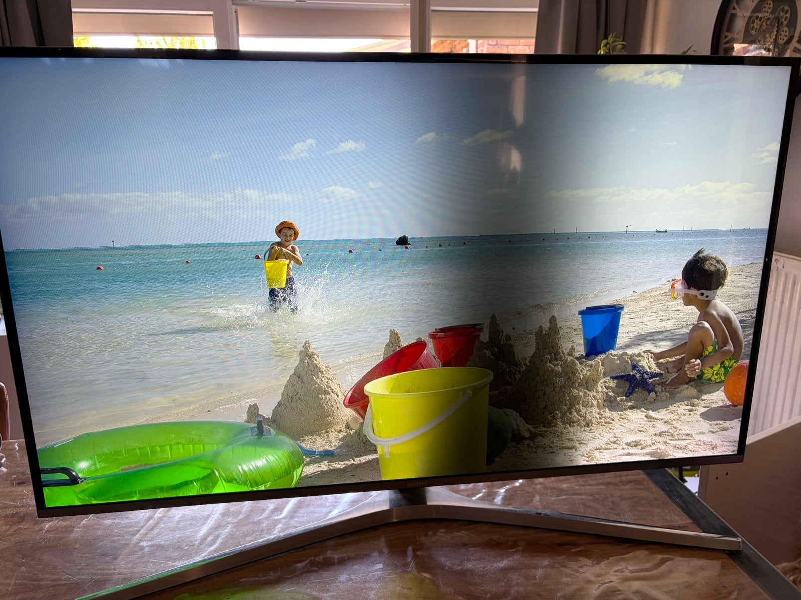 Samsung Smart tv 49” met defect, 50 Hz, LCD, Enlèvement, Utilisé