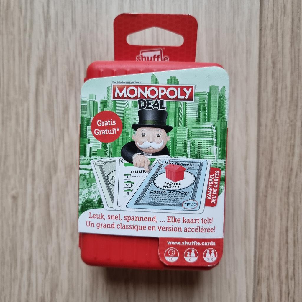 Monopoly Deal, Hobby en Vrije tijd, Gezelschapsspellen | Kaartspellen, Ophalen of Verzenden, Nieuw