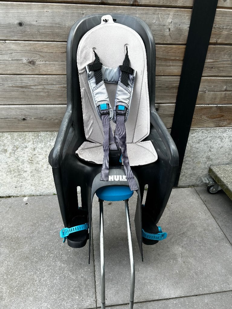 Thule ride along fietsstoel, Fietsen en Brommers, Achterzitje, Thule / Chariot, Ophalen, 15 t/m 25 kg