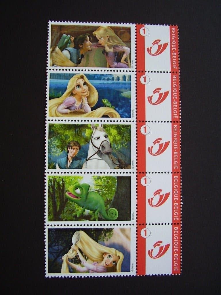 5 x duostamp postfris - Prinses - P097, Enlèvement ou Envoi, Neuf