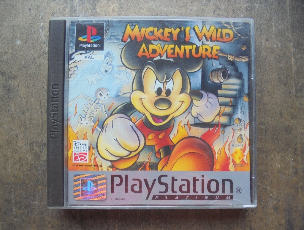Mickey's Wild Adventure voor PS1 (zie foto's), Enlèvement ou Envoi, 1 joueur, Aventure et Action, Utilisé