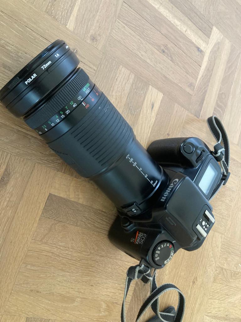 Canon Eos met cosina 28-210, Ophalen, Gebruikt, Spiegelreflex, Canon