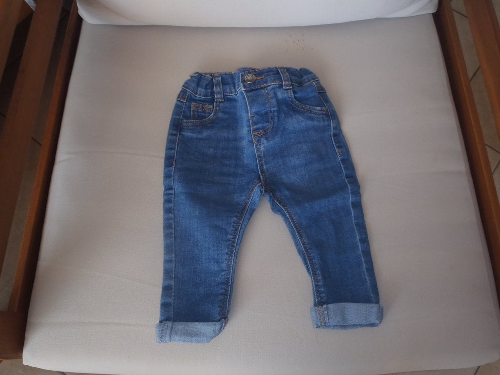 jeans bleu taille 68, Enfants & Bébés, Vêtements de bébé | Taille 68, Enlèvement ou Envoi, Comme neuf, Garçon, Pantalon