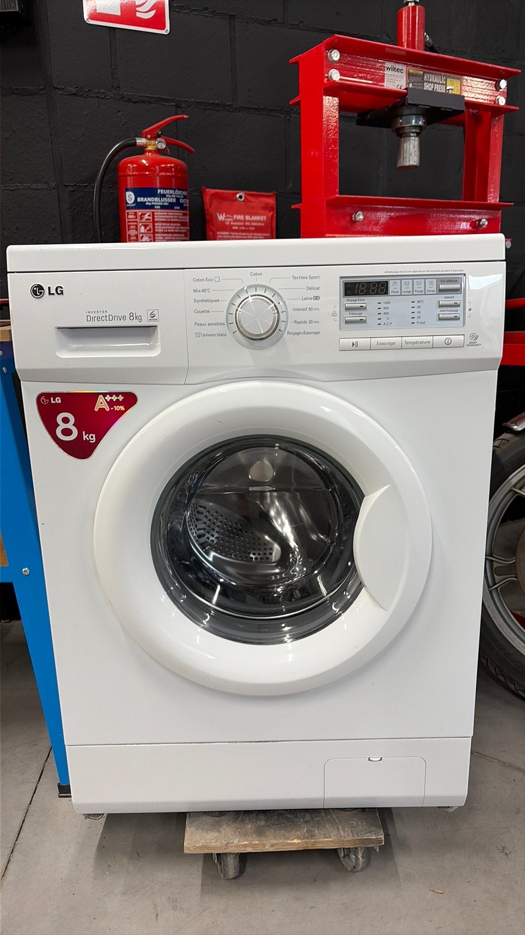 Machine a laver 8KG LG A+, Electroménager, Lave-linge, Enlèvement, Comme neuf