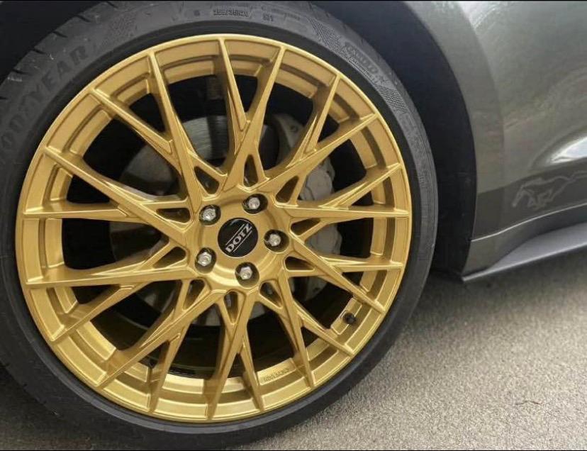 Dotz fuji gold velgen 20 inch ET40, Enlèvement, Pneu(s)