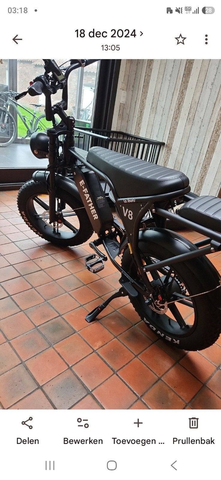 Fatbike, Ophalen