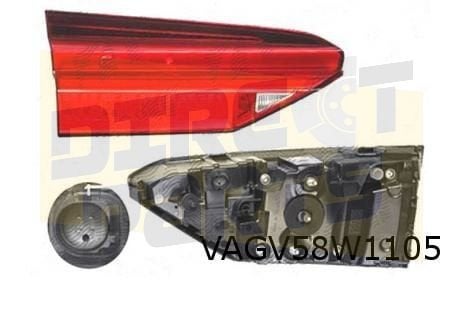Audi A6 Avant achterlicht Links binnen Origineel! 4K5945075, Neuf, -, -, Audi