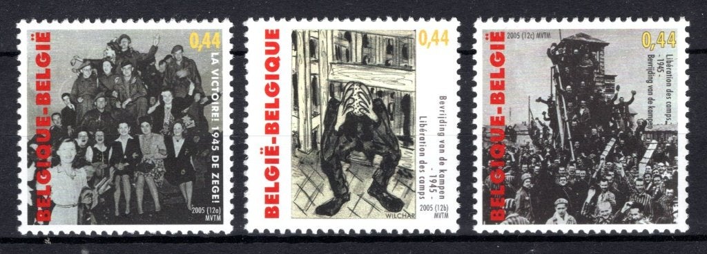 3392/3394 MNH** 2005 - Guerre et paix, Envoi, Non oblitéré, Neuf