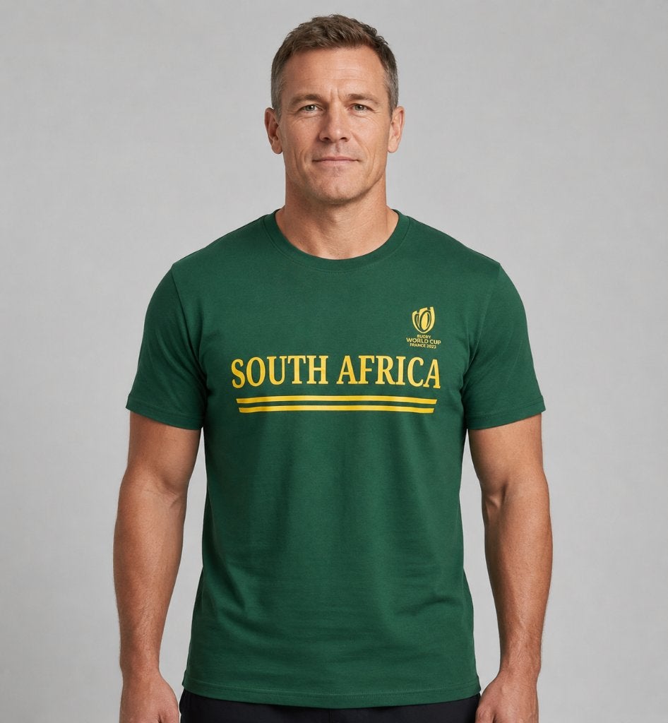 Nieuw Zuid-Afrika Springbok Rugby World Cup 2023 T shirt XXL, Vêtements | Hommes, Vêtements de sport, Neuf, Général, Autres tailles