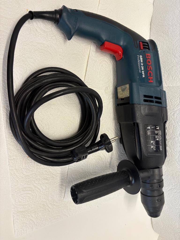 Bosch hamerslagboormachine, Doe-het-zelf en Bouw, Ophalen, 600 watt of meer, Boor- en/of Breekhamer, Zo goed als nieuw