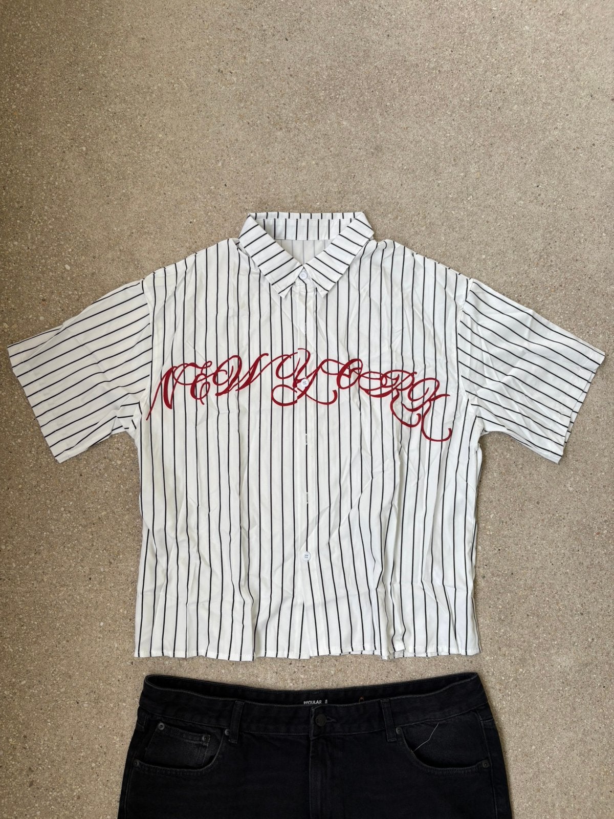 Chemise retro style japonais Y2K neuf taille M, Vêtements | Hommes, Chemises, Enlèvement ou Envoi, Neuf, Blanc, Tour de cou 39/40 (M)