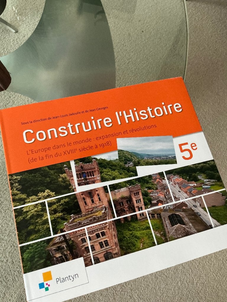 Construire l’Histoire 5e Ed.  Plantyn, Livres, Histoire, Plantyn, Comme neuf, Enlèvement