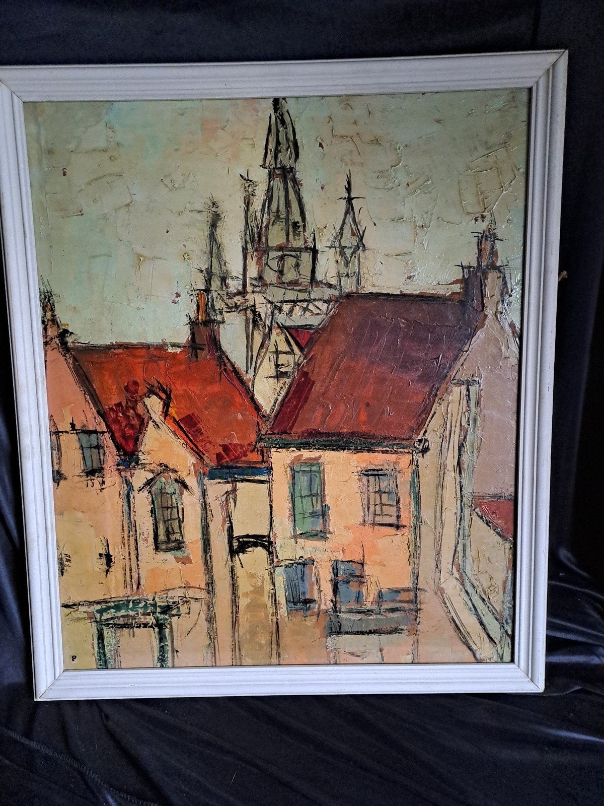 Schilderij op Paneel, Antiek en Kunst, Ophalen of Verzenden, Gesigneerd, Paneel