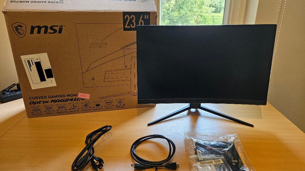 MSI Optix MAG241CV curved gaming monitor 24 inch, Computers en Software, Monitoren, Msi, Kantelbaar, 101 t/m 150 Hz, VA