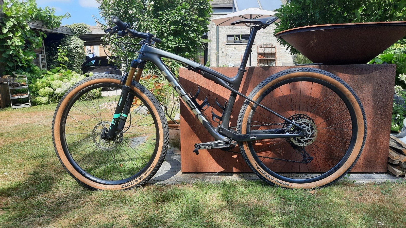 Trek Supercaliber maat M/L, Comme neuf, Enlèvement, Trek, 53 à 57 cm