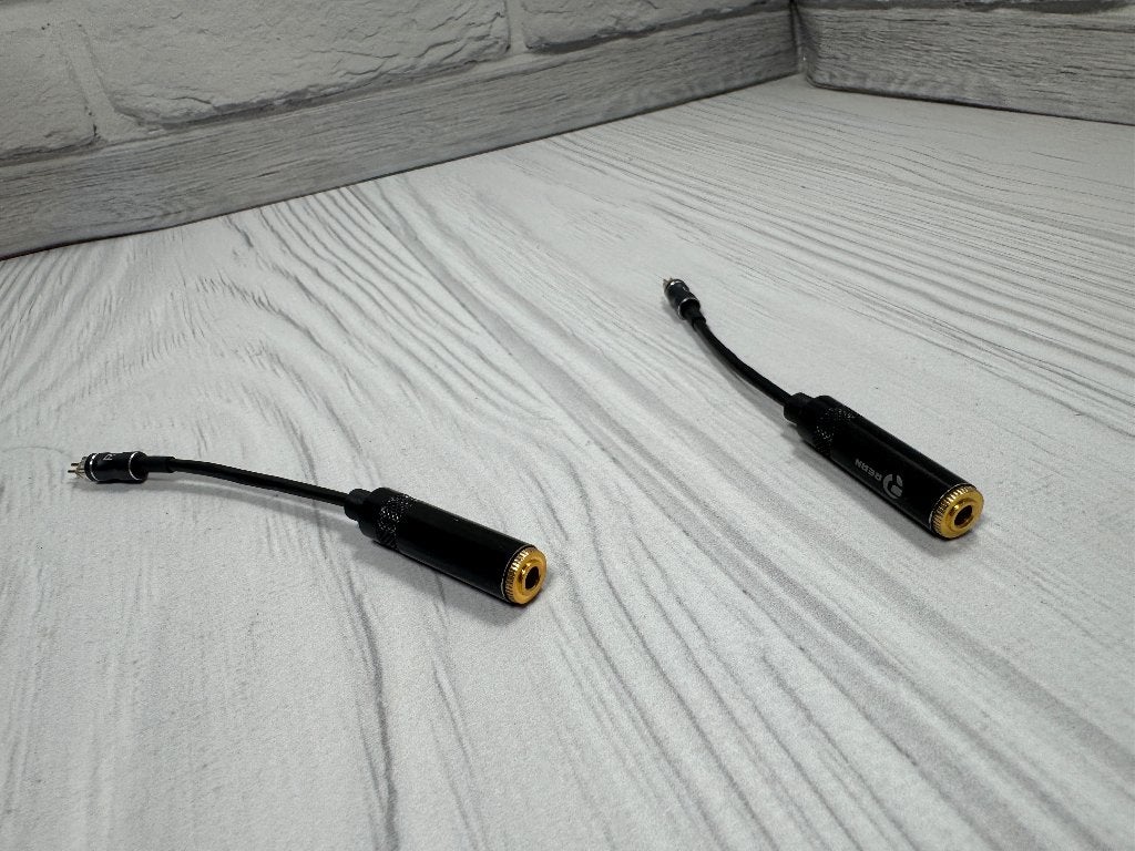 0.78mm (2-pin) naar 3.5mm Jack (Male) Audio Upgrade Kabel, TV, Hi-fi & Vidéo, Enlèvement, Neuf, Moins de 2 mètres, Autres câbles