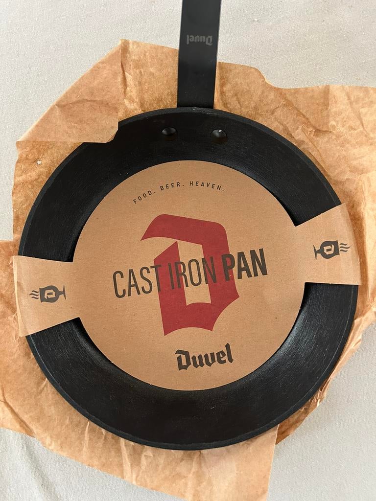 Duvel braadpan (gietijzer), Ophalen, Zo goed als nieuw