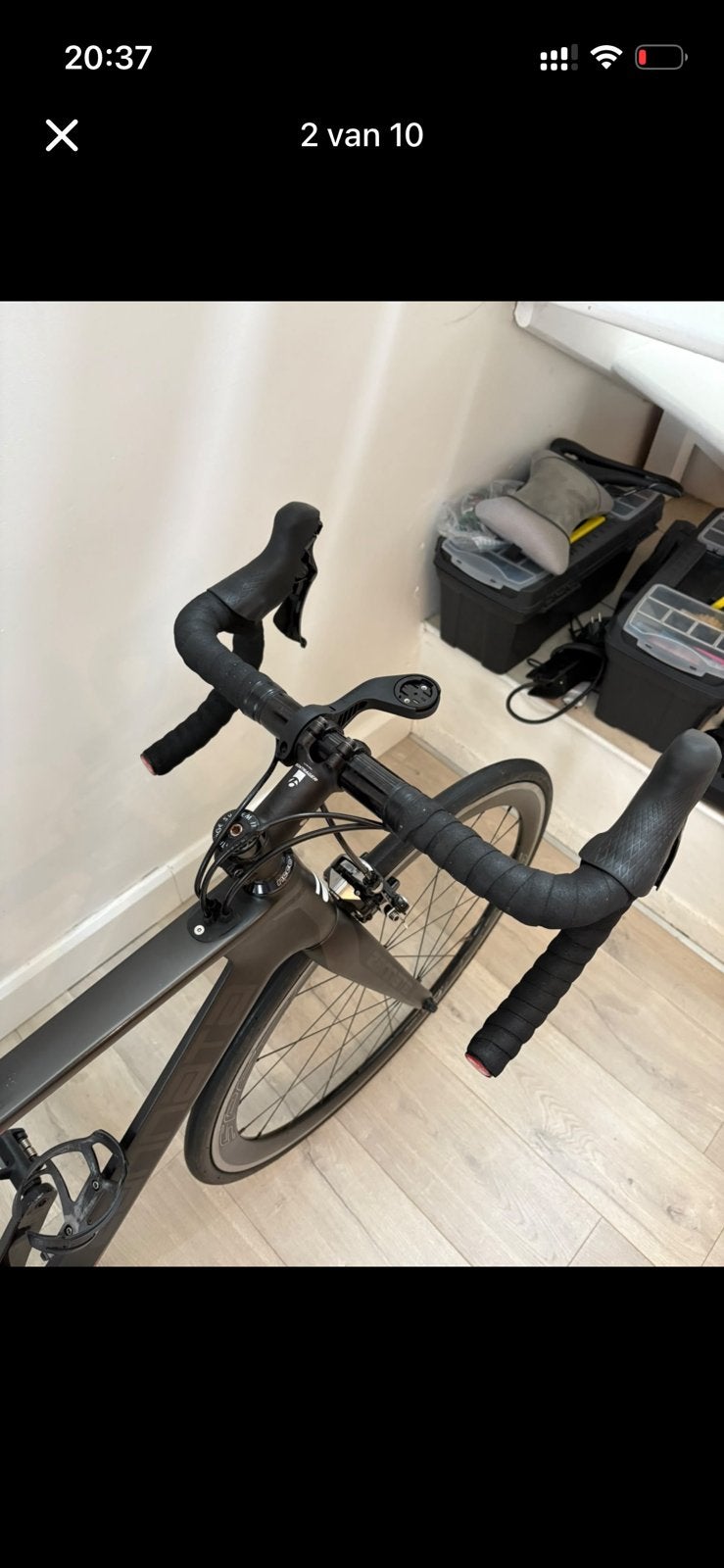 Zannata Z88 — Dura-Ace 11sp — 52/36 — (Taille du cadre 53), Vélos & Vélomoteurs, Enlèvement, Comme neuf, Carbone