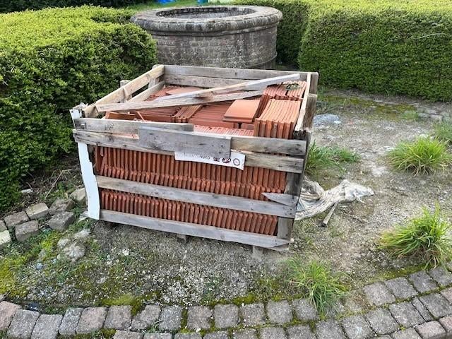 Lot Tegelpannen 170x280mm, Doe-het-zelf en Bouw, Ophalen, Steen of Klei, Nieuw, 15 m² of meer