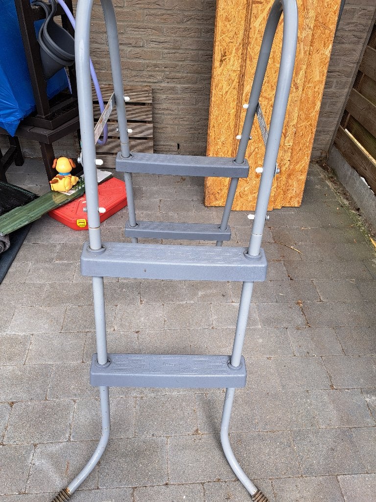 Zwembadladder, Ophalen, Gebruikt, Ladder