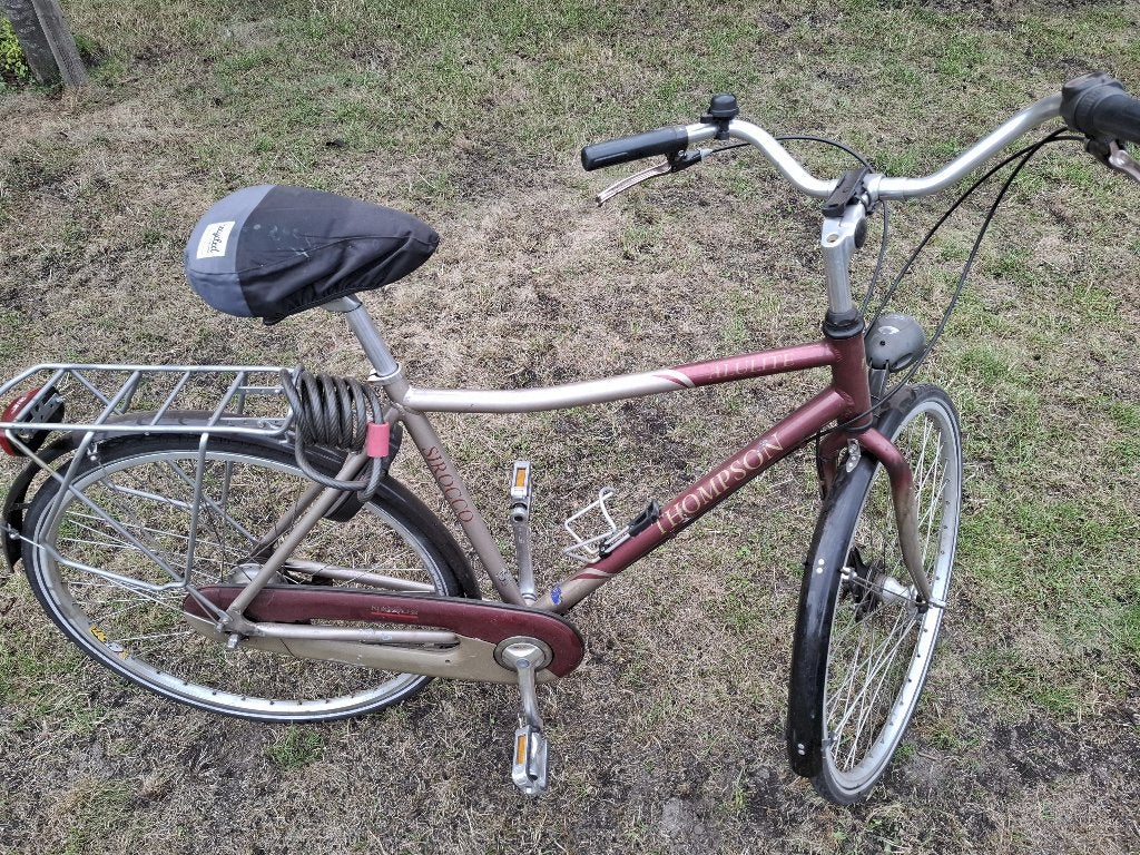 Herenfiets, Fietsen en Brommers, Gebruikt, Versnellingen, Schijfrem, Ophalen