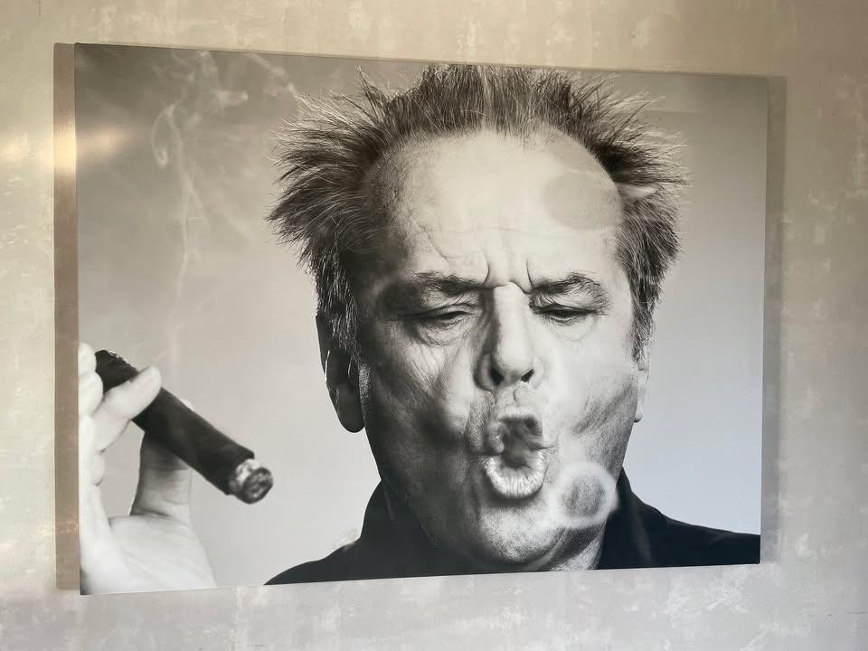 Superbe impression " jack Nicholson , joli cadre du coyote, Enlèvement
