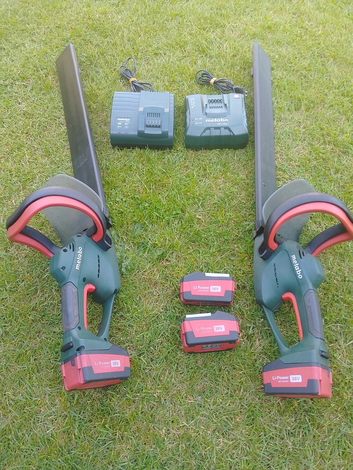2 Metabo Heggescharen 36 V, Enlèvement