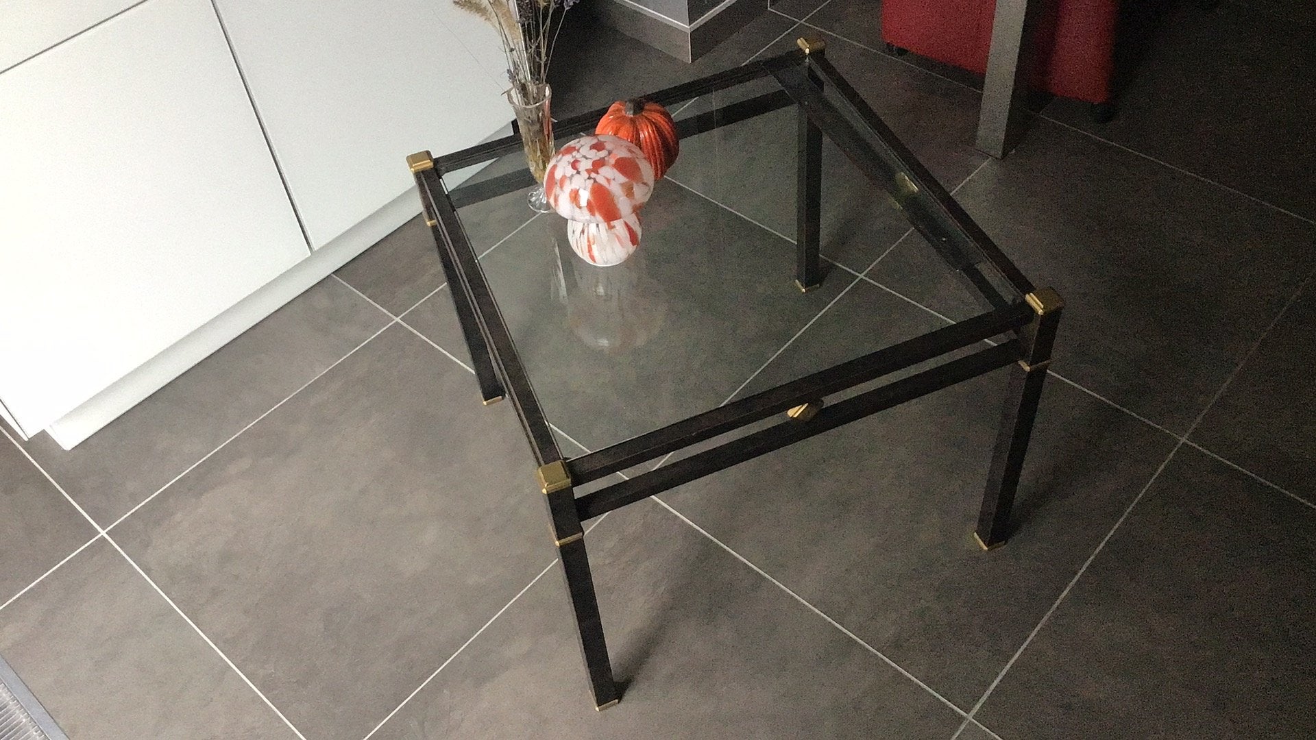 Bijzettafeltje - bloementafeltje, Rustiek, Vierkant, 55 tot 75 cm, Ophalen