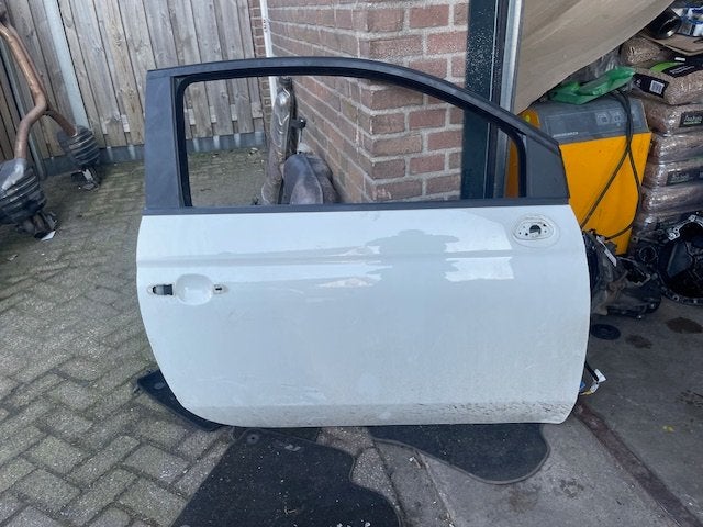 PORTE DROITE 268A Fiat 500 (312) (01-2007/12-2012), Dhr. R. de Gouw, Droite, Utilisé, Porte